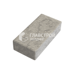Тротуарная плитка Прямоугольник 100х200х40, аляска на камне