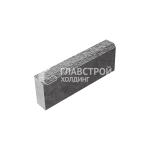 Бордюрный камень БР 50.20.8, серо-белый с мраморной крошкой