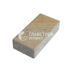 Тротуарная плитка Прямоугольник 20х10х6 см, особая серия на камне